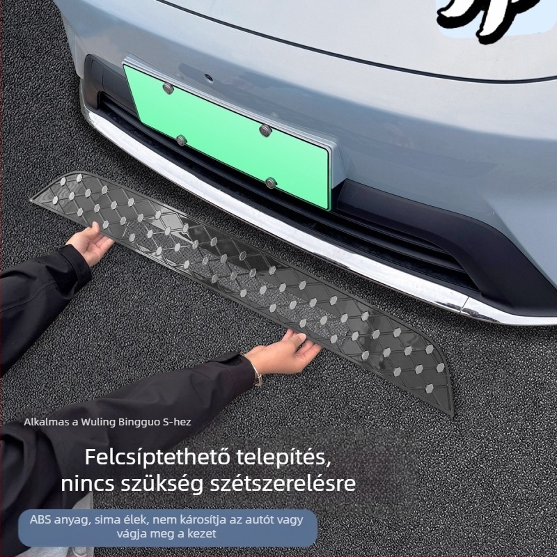 Wuling Bingo S-hez készült autórovarvédő háló, integrált csillagos rácsos védőháló a radiátorhoz
