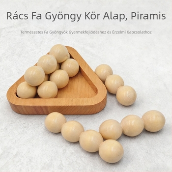 Kongming zár – fa puzzle játék, oktatási célú, 7–14 éveseknek, testreszabott minták