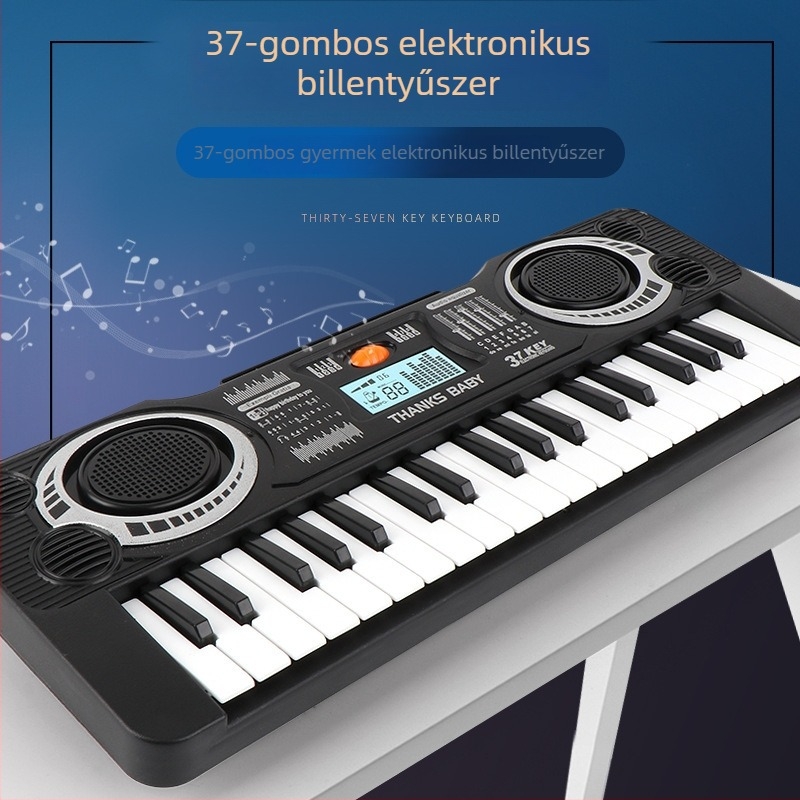 Baba elektronikus billentyűzet (Márka: Bellyfish Toys; Anyag: Műanyag; Korosztály: 0–3 év; Kategória: Elektronikus orgona)
