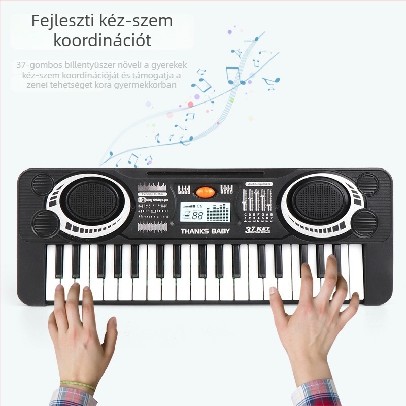 Baba elektronikus billentyűzet (Márka: Bellyfish Toys; Anyag: Műanyag; Korosztály: 0–3 év; Kategória: Elektronikus orgona)