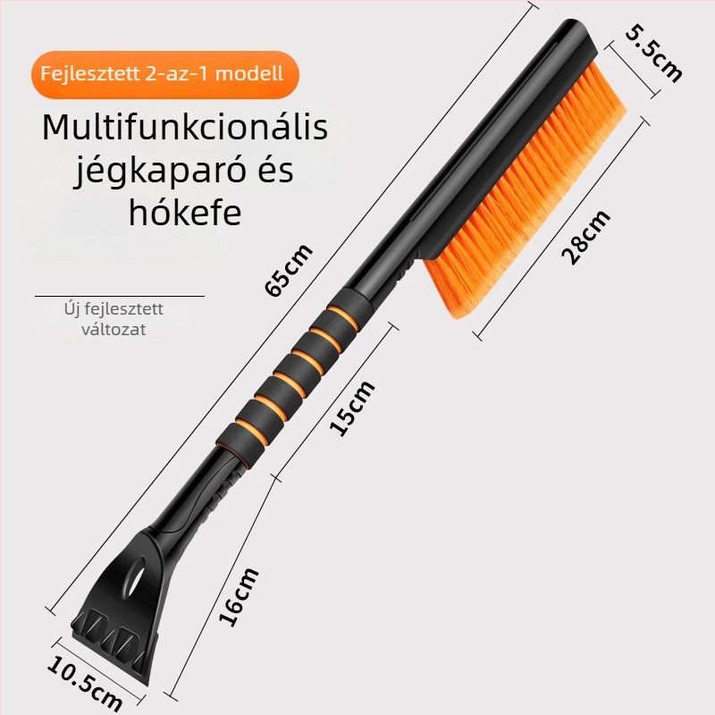 Autó hókaparó, PP műanyag, testreszabható, semleges márka