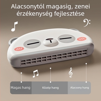 Gyermekeknek szóló zenekészlet Panda harmonikával a hangképzés gyakorlásához (Anyag: műanyag; Márka: Zhibei; Ajánlott életkor: 4–6 év; 3C tanúsítvány: 2024152202054742; Csomagolás: Színes doboz)