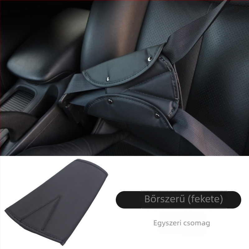 Gyakorlati vállpárna az autóbiztonsági övre, testreszabható és logónyomtatás elérhető, modell Safety Belt Triangle Shoulder Pad
