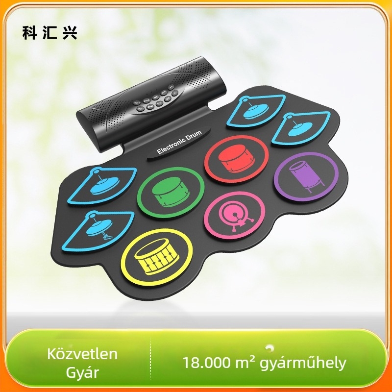 Ke Huixing MD862MC elektromos dobkészlet, 9 dob, egyben