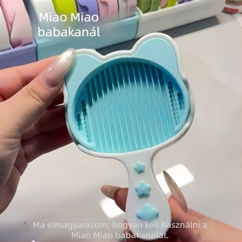 Macska alakú gyöngylehúzó DIY projektekhez – diákok számára, sima gyöngykezelés és tároló doboz