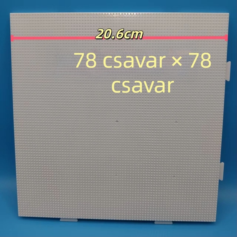 Double Nine Hua műanyag sík puzzle tábla, DIY-kész, puzzle építéséhez