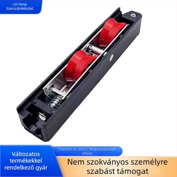 Ajtó- és ablak görgő - csendes műanyag kerék, rozsdamentes acél + nylon, Kaiding Hardware, ajtókhoz és ablakokhoz