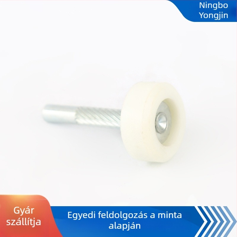 Kézi garázsajtó kiegészítők nylon görgőkkel és csavaros görgőkkel ajtókhoz és ablakokhoz (Eredet NB; Márka: Egyéb; Specifikációk: 46)