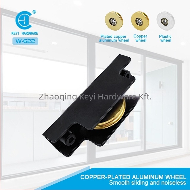 Ablakkerék alumínium ötvözet burkolattal, rézkerekek, nehéz nylon, egyetlen kerék — Modern Minimalista Stílus