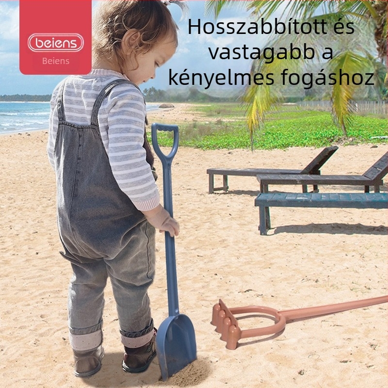 Beiens tengerparti játék gyerekeknek – műanyag homokásó, 4–6 éveseknek