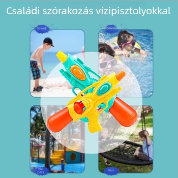 Gyerekeknek vízipisztoly, nyári szabadtéri vízijáték, nagy kapacitás, magas nyomás, hosszú hatótáv