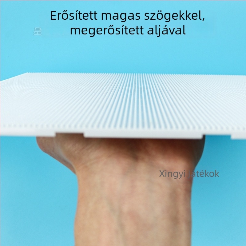Műanyag gyöngy tábla 104 szeggel, magas hőmérséklet-álló, vastag alaplemez, DIY-kompatibilis
