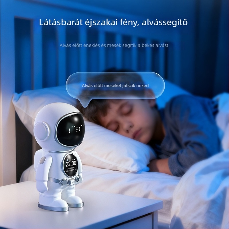 Asztali AI társrobot gyerekeknek LCD kijelzővel, hangfelismeréssel, Wi‑Fi-vel és mobilalkalmazással – érzelmi interakció
