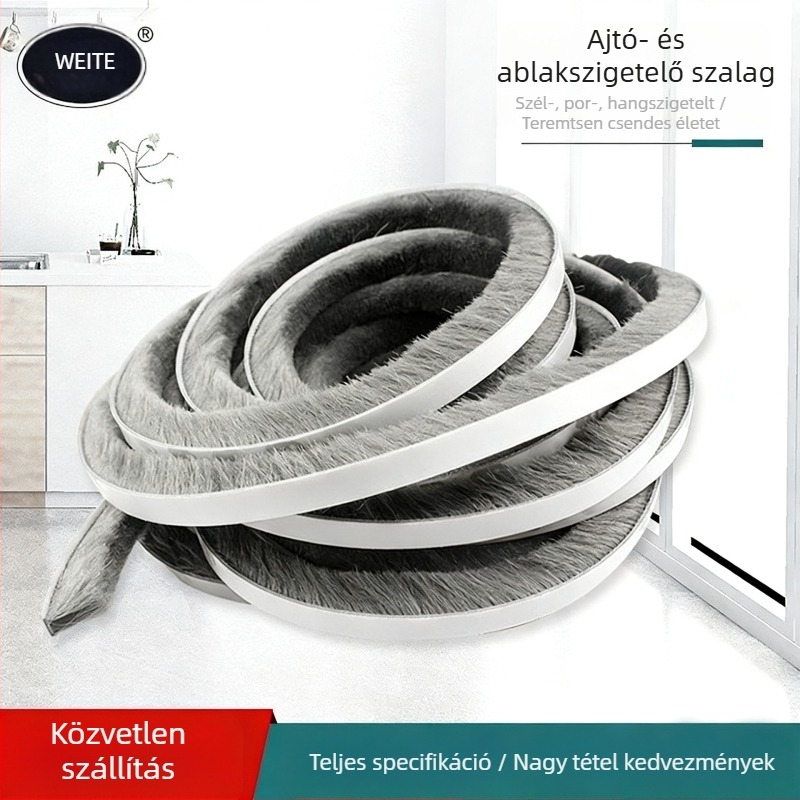 Witte ablakzáró tömítőszalag, kombinált típus, ablakokhoz; modellek 7x5, 7x7, 7x8, 9x5, 9x9, 9x15, 9x23; por- és szélálló, hangszigetelő.