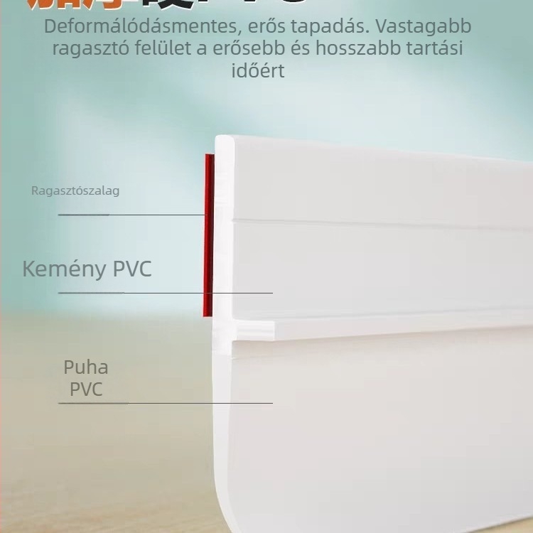 Ajtó- és ablak tömítőcsík | Gumi, L-alakú keresztmetszet, időjárásálló tömítés (Anyag: gumi; Keresztmetszet: L-alakú; Alkalmazás: ajtók és ablakok; Működési hőmérséklet: 50°C-ig)