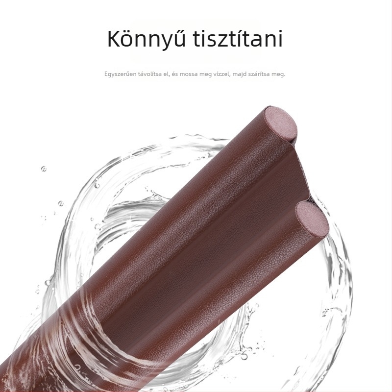 Ajtózárszalag a rés tömítéséhez, anti-insect funkcióval, szélálló és hangszigetelő, modern minimalista stílus (logó matricával)