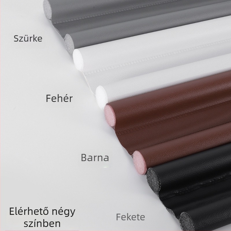 Ajtózárszalag a rés tömítéséhez, anti-insect funkcióval, szélálló és hangszigetelő, modern minimalista stílus (logó matricával)