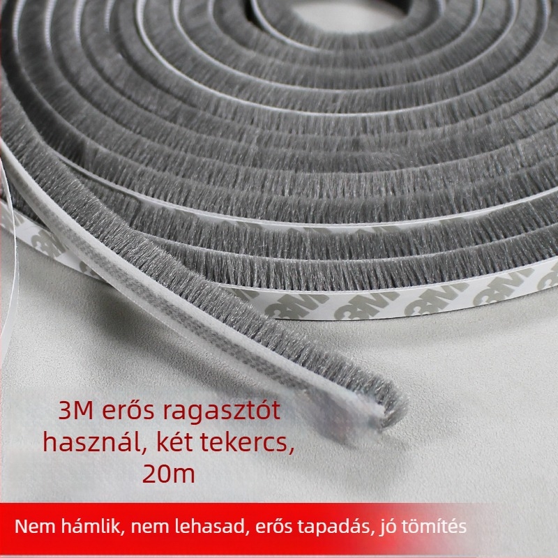 Kerui PVC kombinált tömítőszalag ajtókhoz — kopásálló, ajtó tömítés