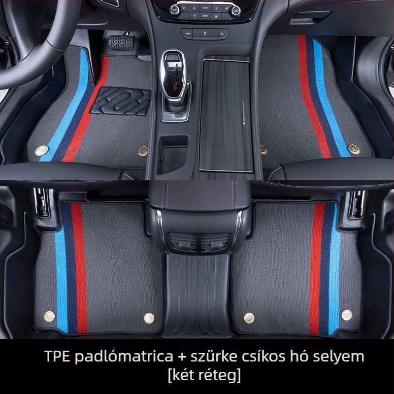 Ford Focus, Mondeo, Edge és Escape autópadló szőnyegek — gumi; eredet: Hebei; lábfej-stílus selyemhurkokkal