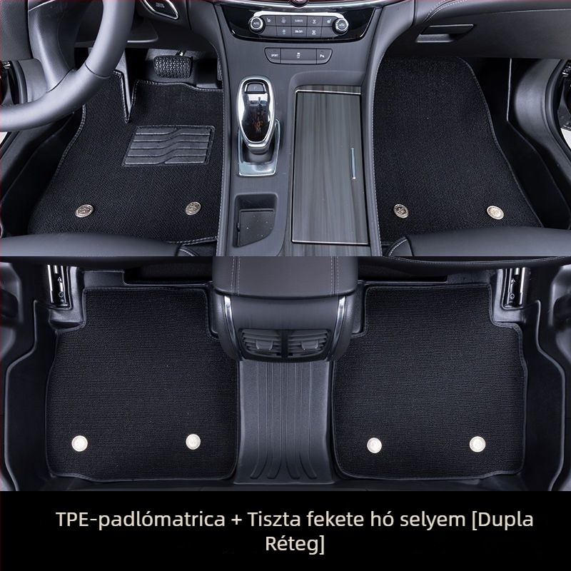 Ford Focus, Mondeo, Edge és Escape autópadló szőnyegek — gumi; eredet: Hebei; lábfej-stílus selyemhurkokkal