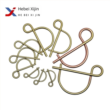 Qianjin D-típusú bányászati csap — rugóacél, galvanizált, pozíciós zárócsap, GB879-86