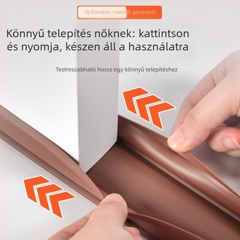 Shoulang Ajtó tömítőszalag – Ajtó alatti tömítés, modell Low-Wool; Kopásállóság, öregedés és korrózióállóság; Tömítés funkció; Könnyed luxus stílus