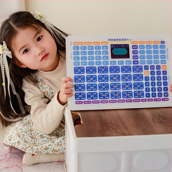 Elsős Pinyin tanulótablet — LCD-képernyő, Li-ion akkumulátor, műanyag ház, belső memória nélkül, 7–14 éveseknek