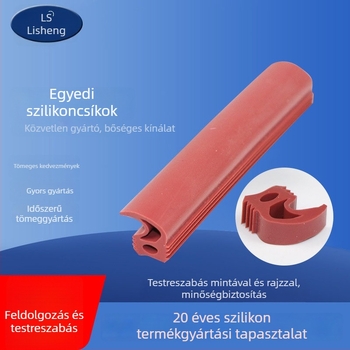 U alakú szilikon tömítőcsíkok ajtókhoz és ablakokhoz – magas hőállóságú, különleges formájú, ütéscsillapító