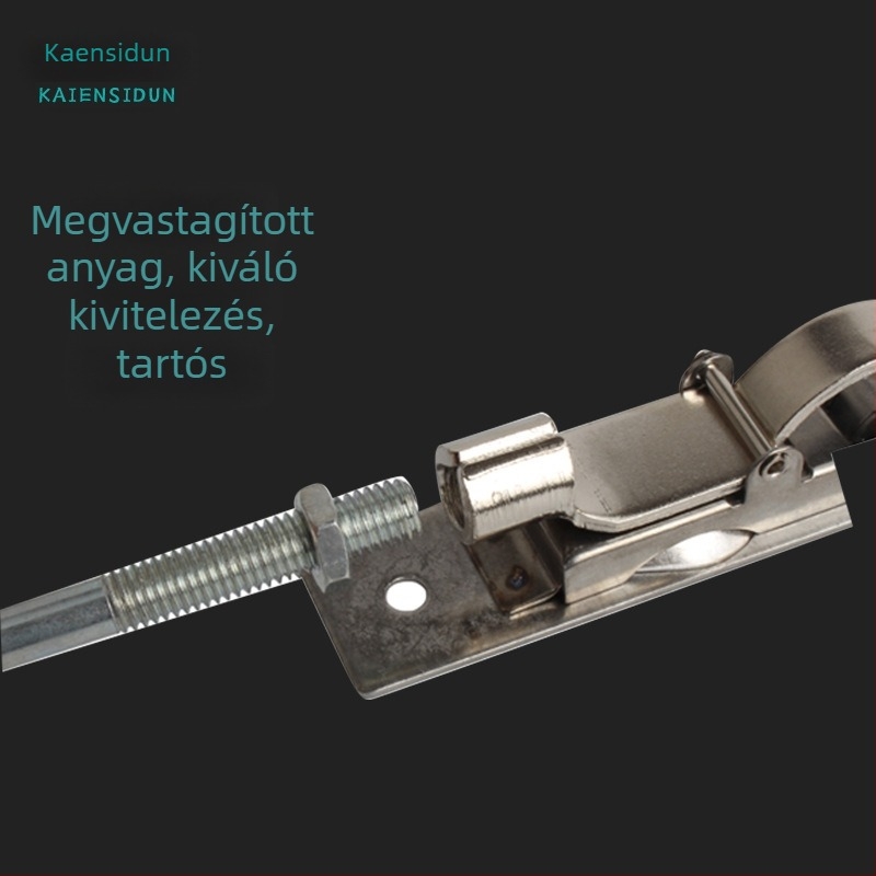 Heaven and Earth Bolt – Rejtett ajtózár, Teherbíró zárómechanizmus, Rozsdamentes acél, Felület: Wire Drawing, Modern egyszerű stílus