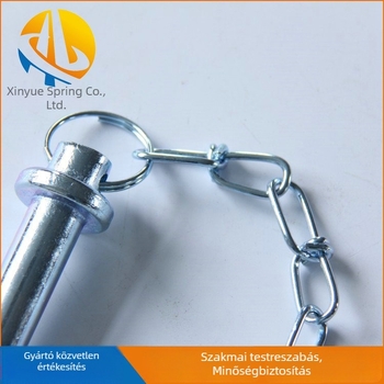 Horganyzott vontatási láncsap, nyílással és acélgolyóval; Brand: Xin Yue; Standard: Call Advisory; Surface: Galvanized
