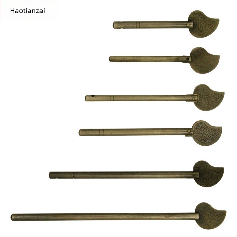 Sárgarézből készült ajtócsap antik stílusban – Modell HTH-032, Haotianzhai márka
