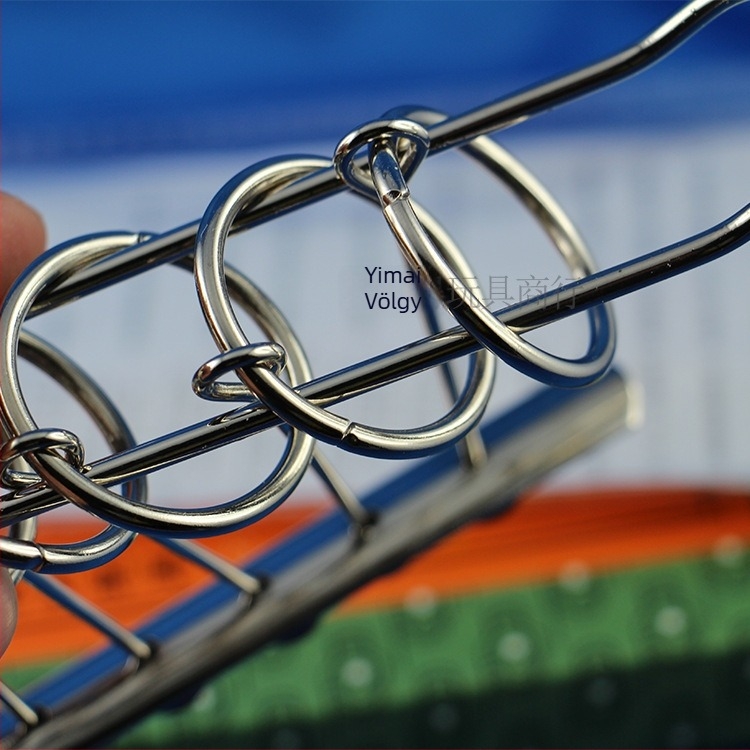 Rozsdamentes acél kilencláncos puzzle – fejleszti a gondolkodást; Kategória: kilenc lánc; Csomagolás: doboz