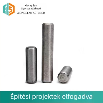 Hengeres pozicionáló csap, Xiongsen, GB/T119 szabvány, 8.8-as anyagminőség, Polírozott felület