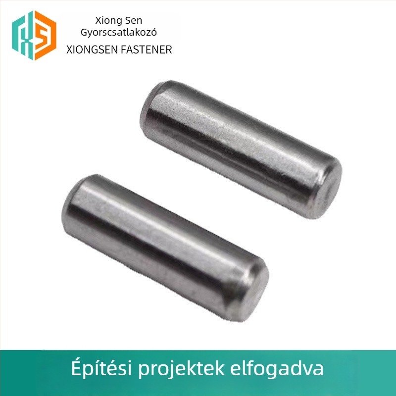 Hengeres pozicionáló csap, Xiongsen, GB/T119 szabvány, 8.8-as anyagminőség, Polírozott felület