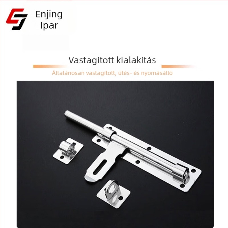 Rozsdamentes acél ajtócsap, bal–jobb univerzális, modell Left Right Universal, felületkezelés elektroplating, márka Xinjiang, cikkszám 359