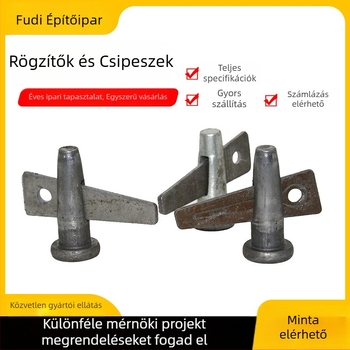 Építőipari rögzítőelemek és tüskék — üreges galvanizált pozicionáló tüskék, alumínium formázó kiegészítők, háromszög alakú önzáró tüskék, keményített