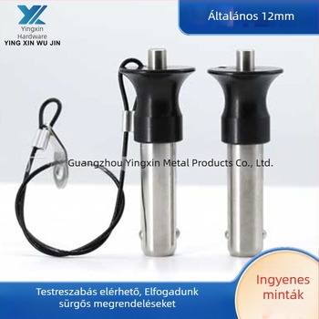 Yingxin rozsdamentes acél gyorskioldó csap, univerzális háztartási készülékekhez és hangszóró kiegészítőkhöz, GBT15389 szabvány