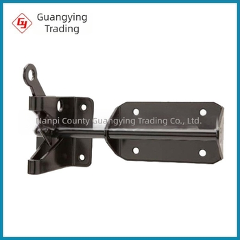 Z02 modellű nehéz ajtózár- és csuklópánt kombináció — SPCC, fekete porbevonat, Guangying Trading