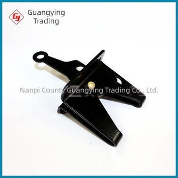 Z02 modellű nehéz ajtózár- és csuklópánt kombináció — SPCC, fekete porbevonat, Guangying Trading