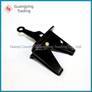 Z02 modellű nehéz ajtózár- és csuklópánt kombináció — SPCC, fekete porbevonat, Guangying Trading