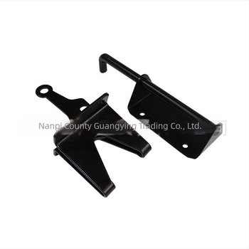 Z02 modellű nehéz ajtózár- és csuklópánt kombináció — SPCC, fekete porbevonat, Guangying Trading