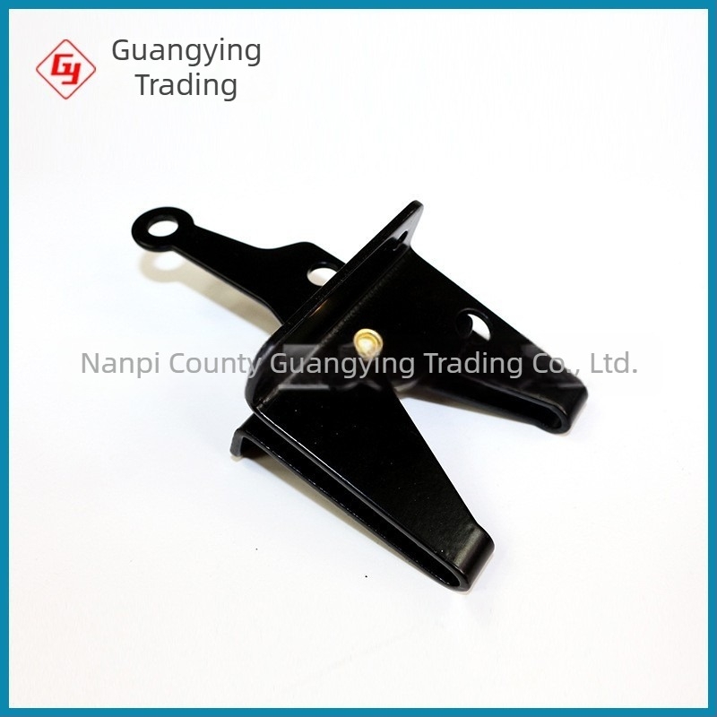 Z02 modellű nehéz ajtózár- és csuklópánt kombináció — SPCC, fekete porbevonat, Guangying Trading