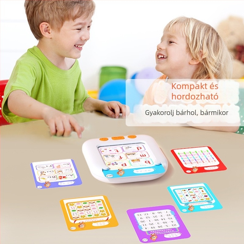 Magic Ape Tanuló Történet Gépe a koncentrációhoz és a logikus gondolkodáshoz – elektromos, újratölthető, érintésre reagáló, zene/hangkibocsátás, érzelmi interakció, 4–6 évesek számára