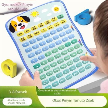 Gyerekeknek szóló pont-olvasó toll – zenei funkció, offline működés, műanyag test, lítium elem, 4–6 éveseknek