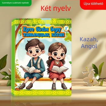 Korai oktatási történetgép — Szülő-gyerek játékok, zene és érzelmi interakció; Bevonatolt papír; memória nélküli; Li-ion akkumulátoros