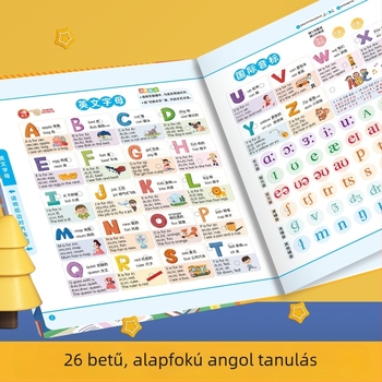 Olvasó toll szinkronizált osztálytermi audióval – harmadik osztály számára; hallgatás, beszélgetés, olvasás; memória <2GB; lítium akkumulátor; 7–14 éveseknek