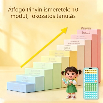 Okos zseb Pinyin tanuló- és gyakorló eszköz óvodások és korai első osztályosok számára — fonetika gyakorló tabletta