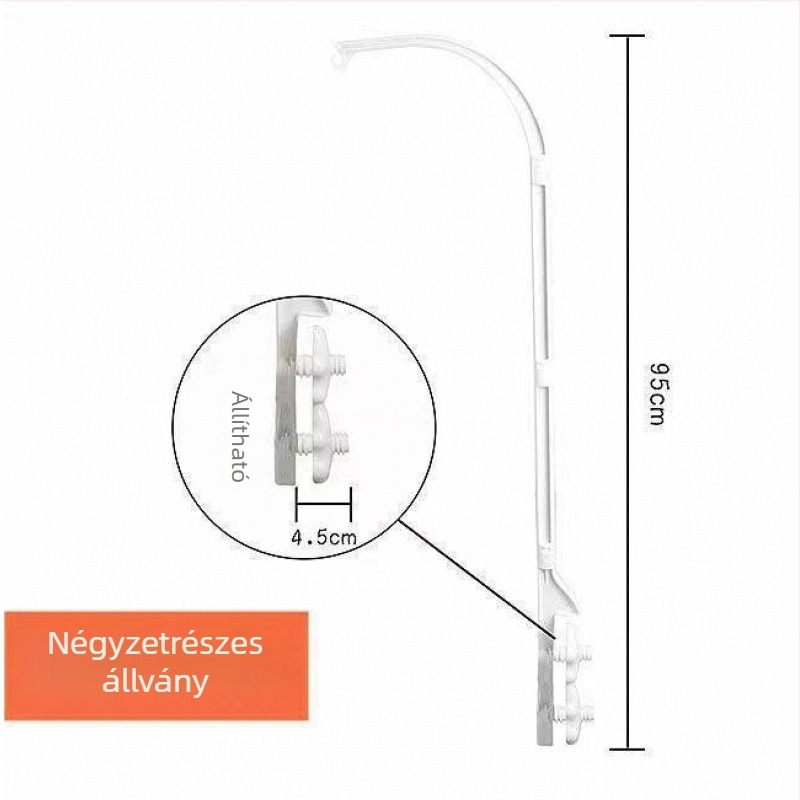 Forgó zenélő doboz babáknak Montessori tartóval, fémből; ideális születésnapi ajándék osztálytárs számára karácsonyra