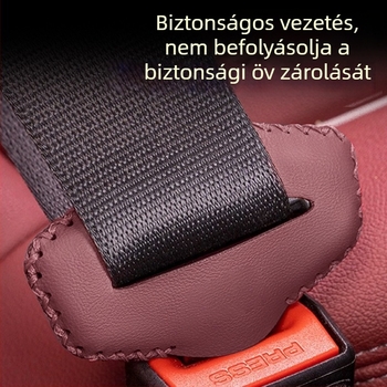 Biztonsági öv csat védőfedél, PU anyag, univerzális modell, Fatiir, testreszabható