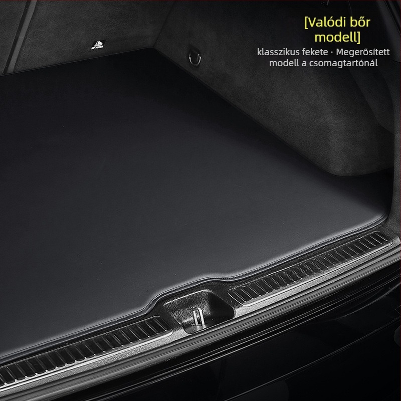 Bőrből készült csomagtér szőnyeg speciális autóhoz — megvastagodott, csendes, sík dizájn, testre szabható